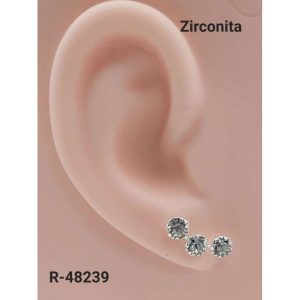 PEND. 3 ZIRCONITAS BLANCO
