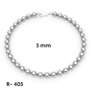 PULSERA BOLAS 5 mm