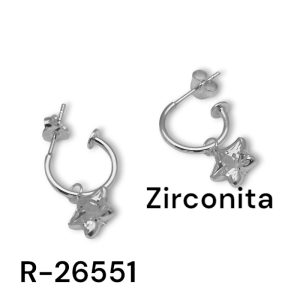 AROS ESTRELLA ZIRCONITAS